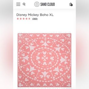 Sand Cloud Disney Mickey Boho XL Blanket